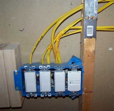 how to install new electrical gang boxes|gang electrical box installation.